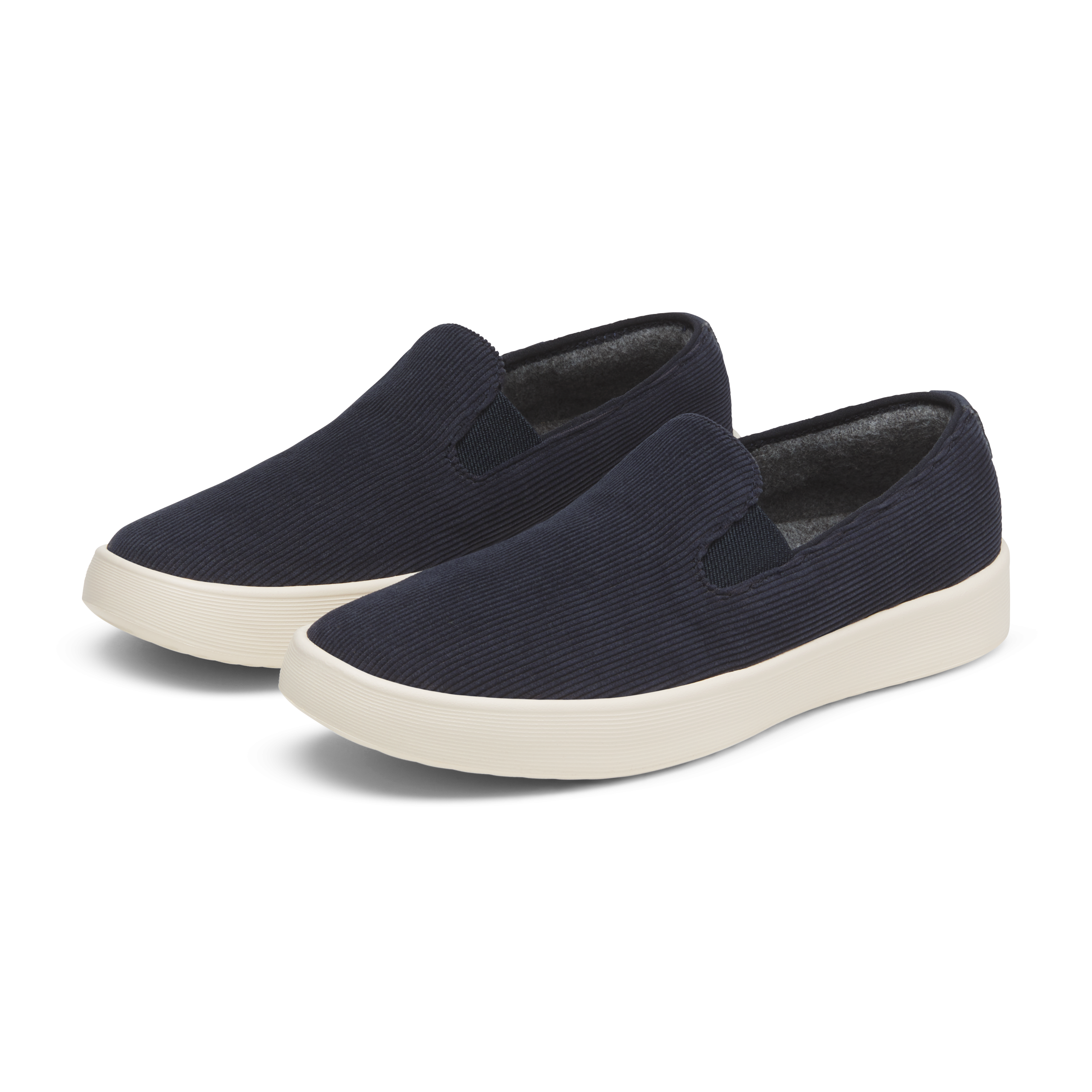 Men's Cruiser Slip On Corduroy - Dark Navy (Stony Cream Sole) - Image 5