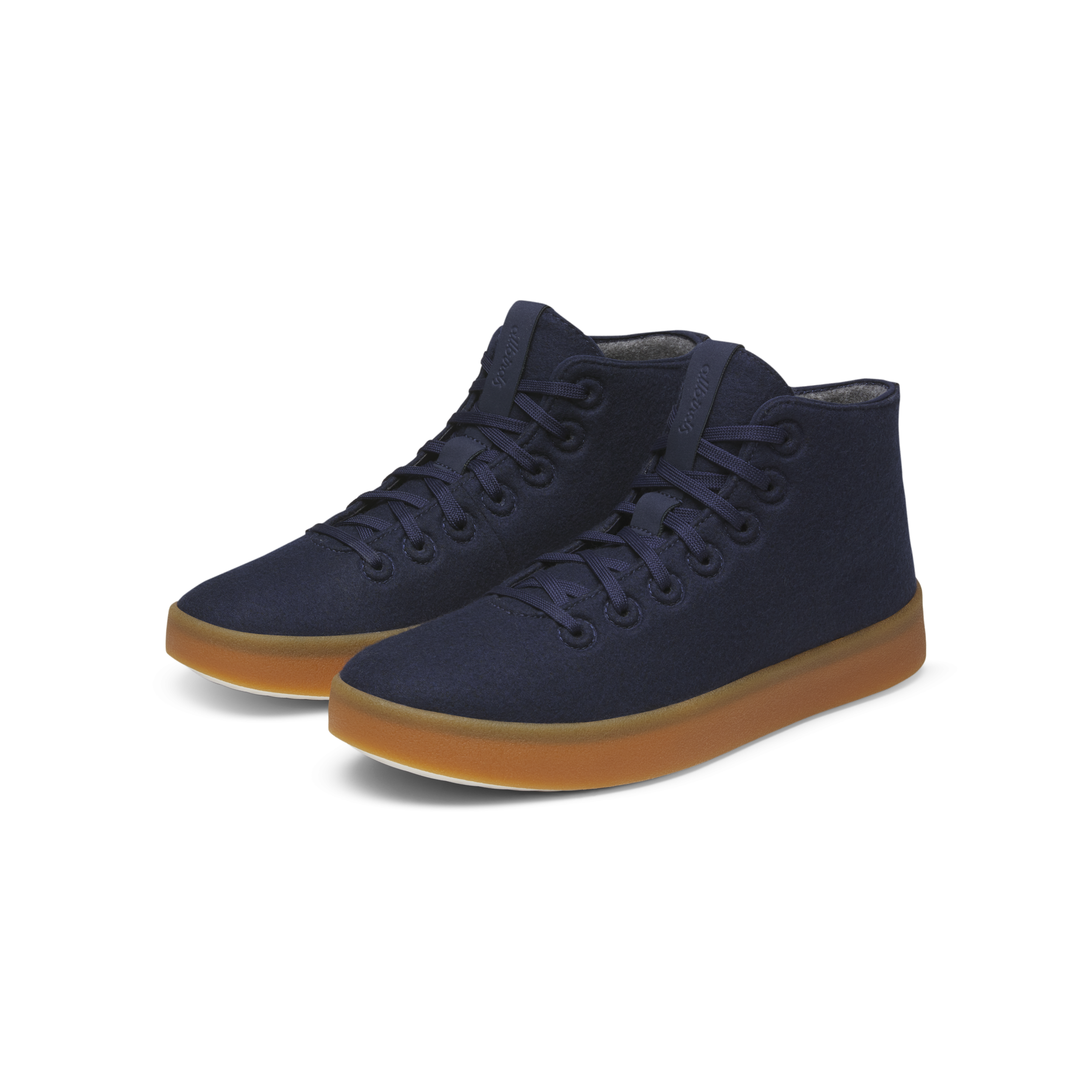 Men's Wool Cruiser Mid Select - Deep Navy (Gum Sole) - Image 5