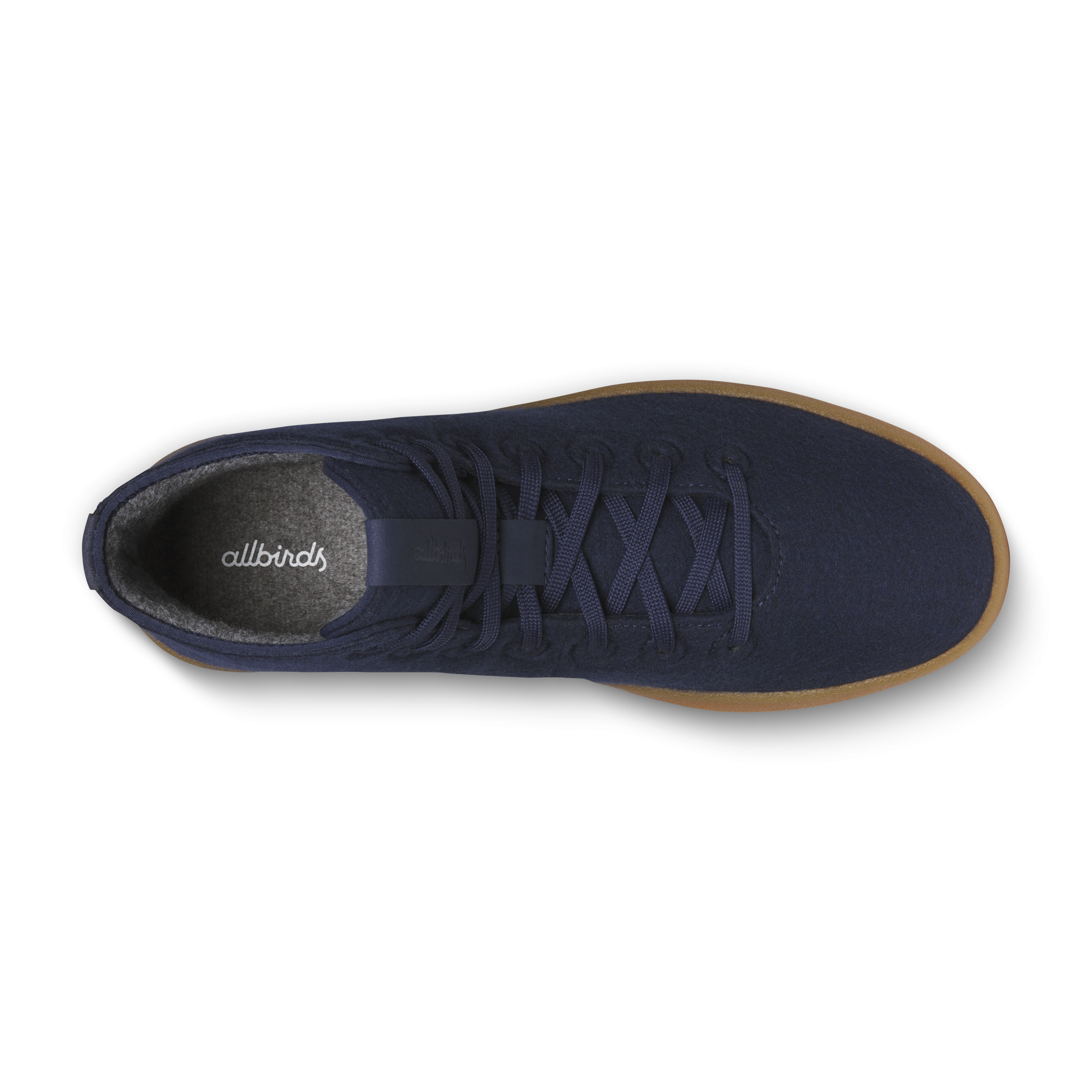 Men's Wool Cruiser Mid Select - Deep Navy (Gum Sole) - Image 3