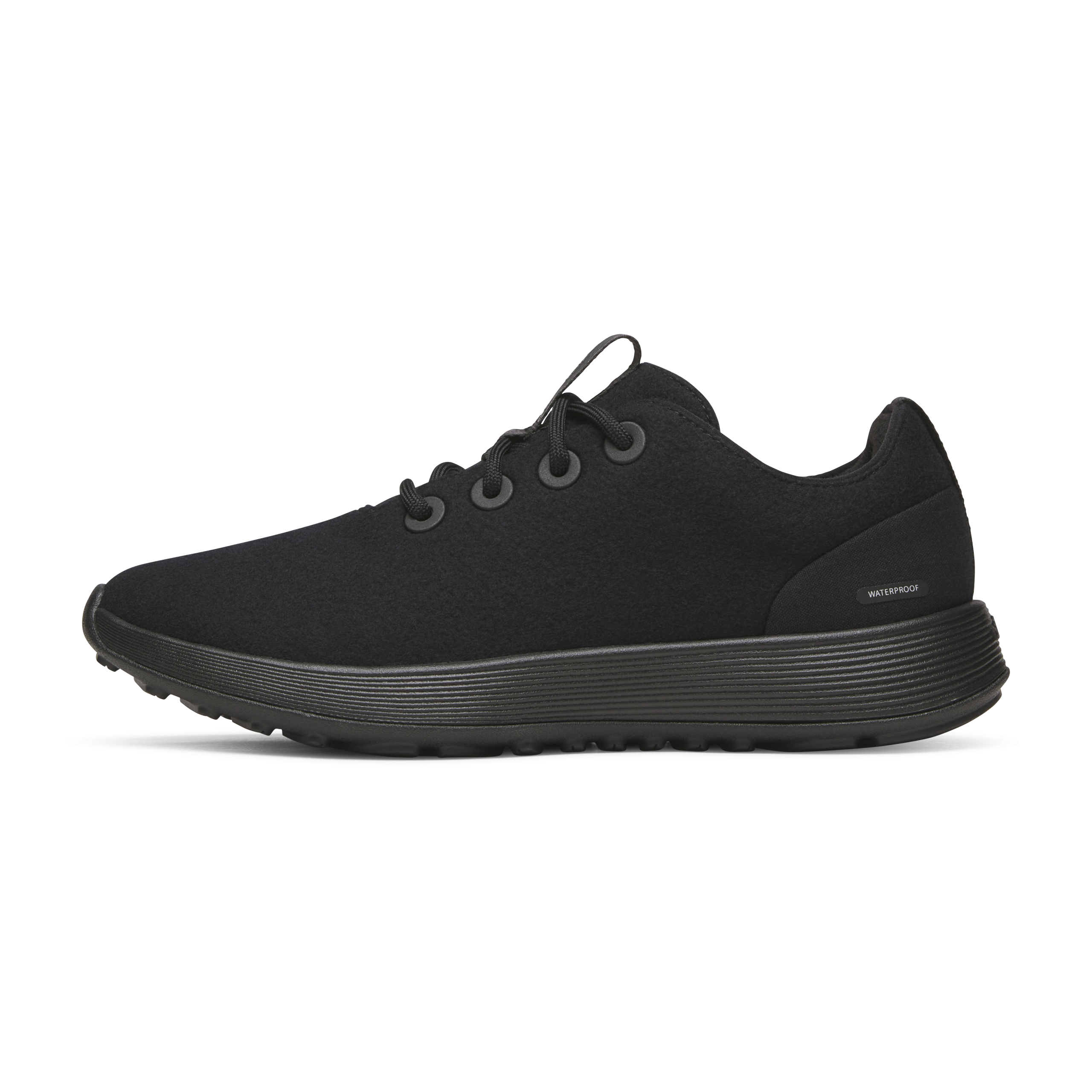Men's Wool Runner NZ Waterproof - Natural Black (Natural Black Sole)
