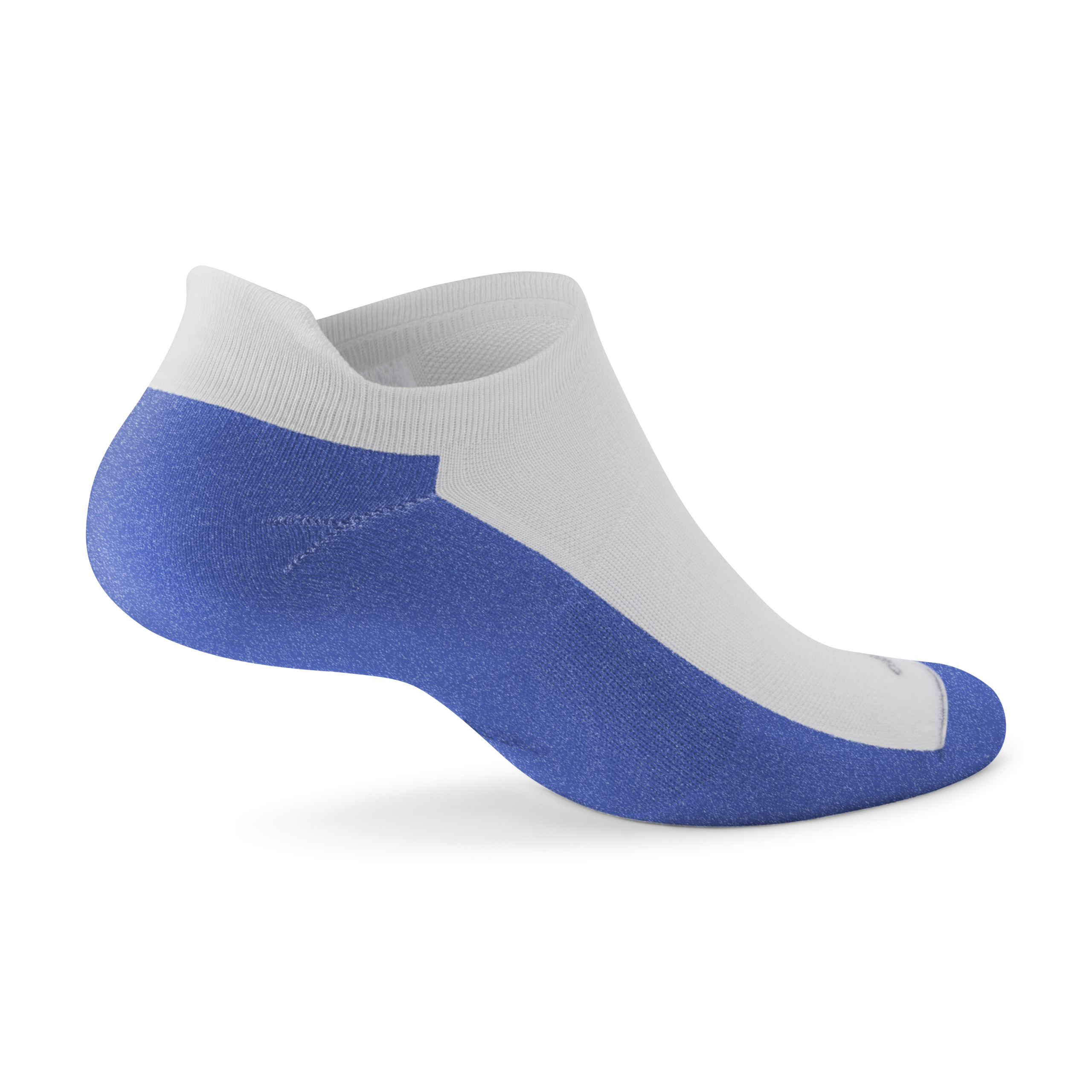 Anytime Ankle Sock - Blizzard/Royal Blue - Image 2