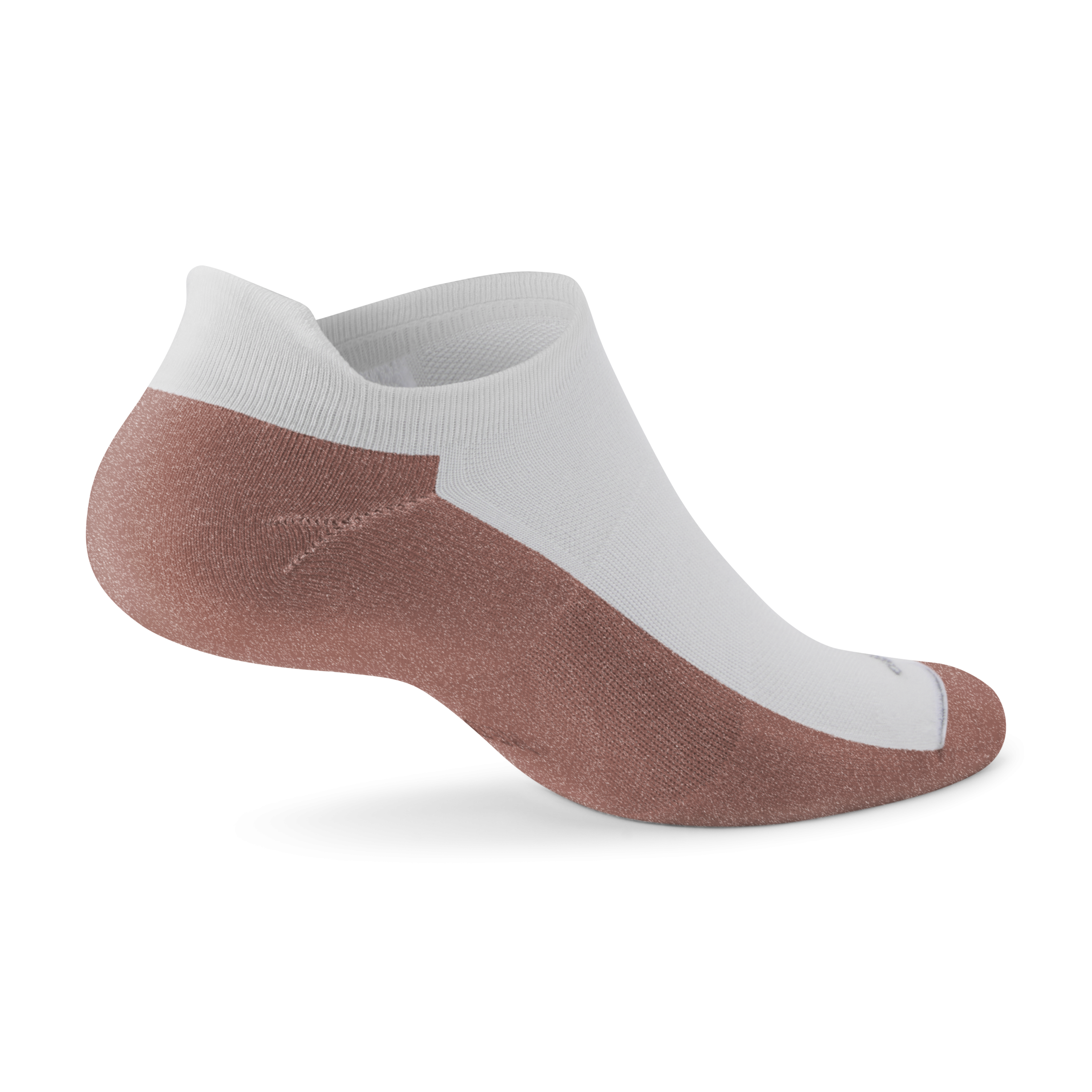 Anytime Ankle Sock - Blizzard/Sienna Blush - Image 2