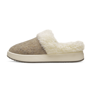 Women's Kiwi Slipper - Dark Camel (Stony Cream Sole)