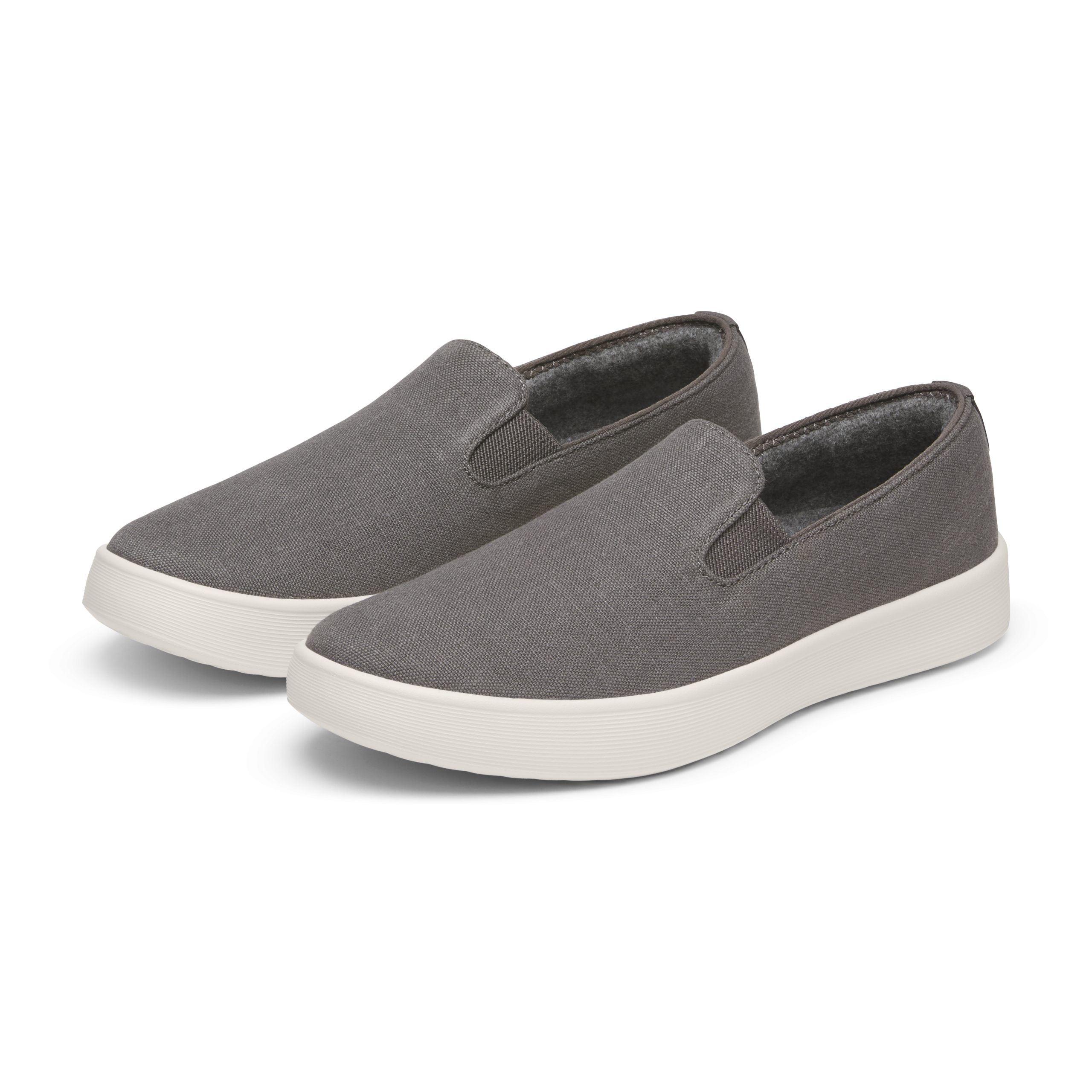 Women's Cruiser Slip On Canvas - Anthracite (Natural White Sole) - Image 5
