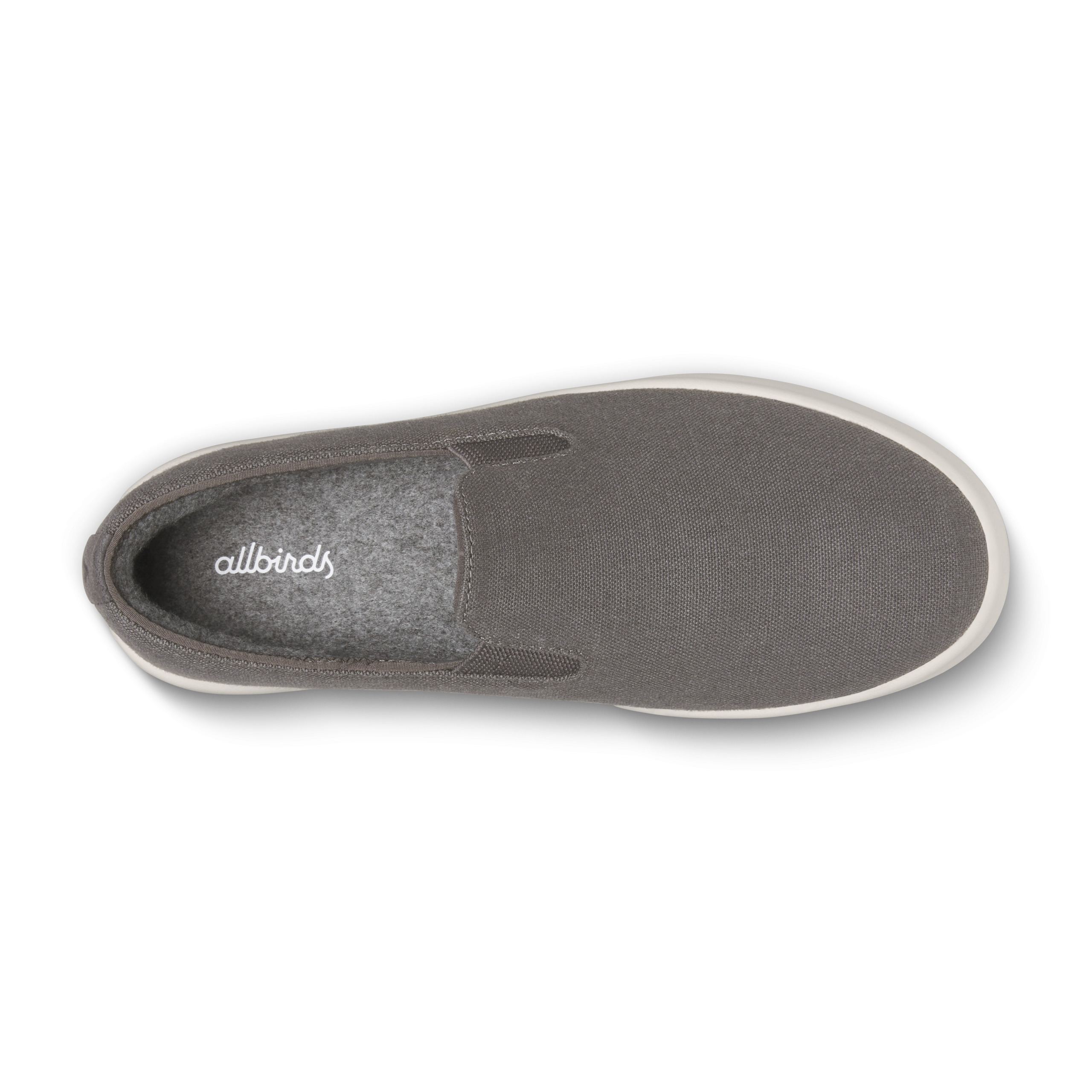 Women's Cruiser Slip On Canvas - Anthracite (Natural White Sole) - Image 3