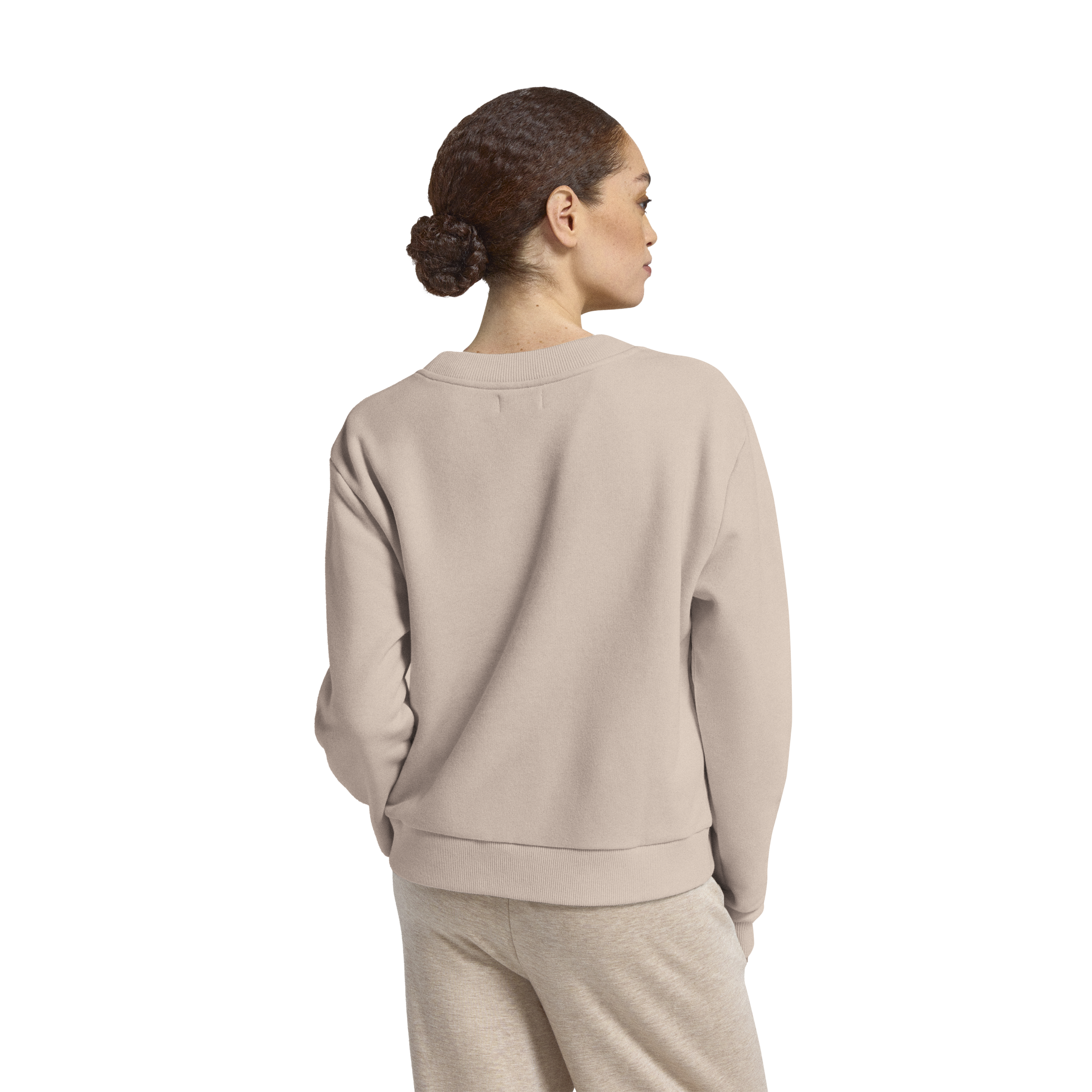 Women's Merino Blend Sweatshirt - Mushroom - Image 2